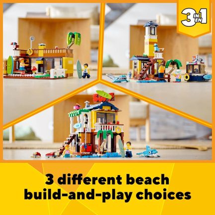 LEGO® Creator: 3 in 1 Surfer Beach House-Παραλιακό Σπίτι Του Σέρφερ (31118) - Image 2