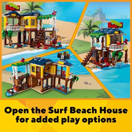 LEGO® Creator: 3 in 1 Surfer Beach House-Παραλιακό Σπίτι Του Σέρφερ (31118) - Image 4