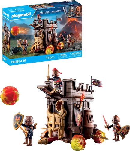 Playmobil Novelmore Πολιορκητικός Πύργος Του Burnham για 4-10 ετών (71643) - Image 2