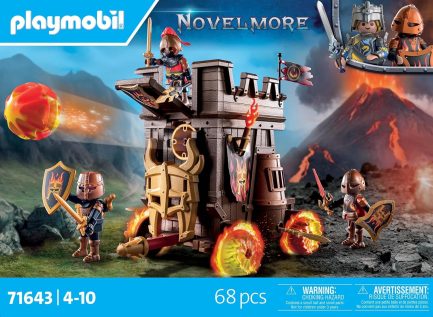 Playmobil Novelmore Πολιορκητικός Πύργος Του Burnham για 4-10 ετών (71643) - Image 5