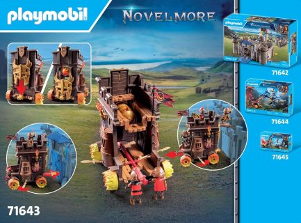 Playmobil Novelmore Πολιορκητικός Πύργος Του Burnham για 4-10 ετών (71643) - Image 6