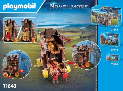 Playmobil Novelmore Πολιορκητικός Πύργος Του Burnham για 4-10 ετών (71643) - Image 8