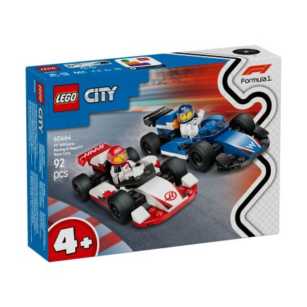 LEGO® City: F1® Williams Racing & Haas F1® Race Cars (60464) - Image 4