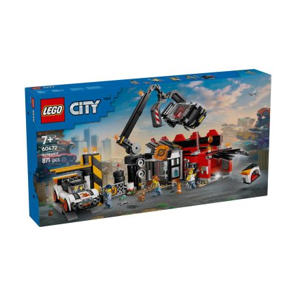 LEGO® City: Scrapyard with Cars (60472) - Image 2