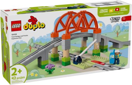 Lego Duplo Train Bridge and Tracks Expansion Set για 2+ Ετών 42τμχ (10426) - Image 3