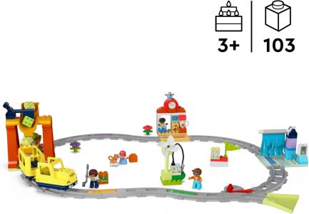 Lego Duplo Big Interactive Community Train για 3+ Ετών 103τμχ (10428) - Image 2