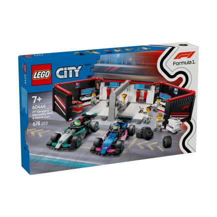 LEGO® City: F1® Garage & Mercedes-AMG & Alpine Cars (60444) - Image 2