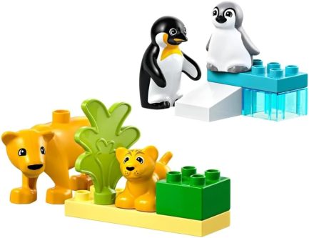 Lego Duplo Wild Animal Families: Penguins & Lions για 2+ Ετών 10τμχ (10442) - Image 2