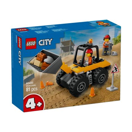 LEGO® City: Yellow Construction Wheel Loader (60450) - Image 2