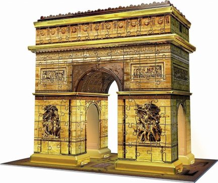 Ravensburger Παζλ 3D H Αψίδα του Θριάμβου Night Edition 3D 216pcs (12522) - Image 2