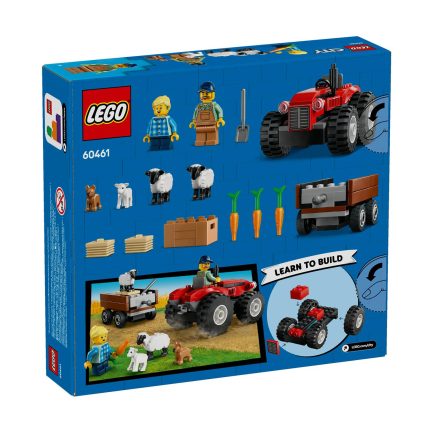 LEGO® City: Red Farm Tractor with Trailer & Sheep (60461) - Image 3