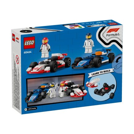 LEGO® City: F1® Williams Racing & Haas F1® Race Cars (60464) - Image 5