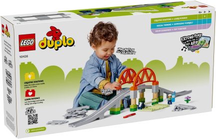 Lego Duplo Train Bridge and Tracks Expansion Set για 2+ Ετών 42τμχ (10426) - Image 4