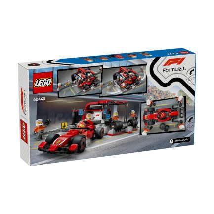 LEGO® City: F1® Pit Stop & Pit Crew with Ferrari Car (60443) - Image 3