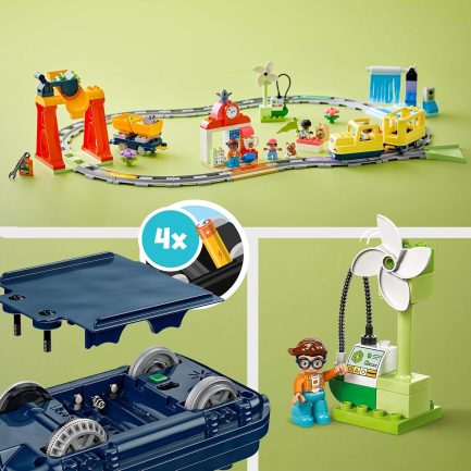 Lego Duplo Big Interactive Community Train για 3+ Ετών 103τμχ (10428) - Image 3