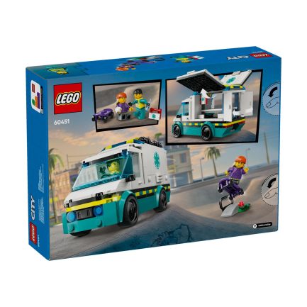 LEGO® City: Emergency Ambulance (60451) - Image 3