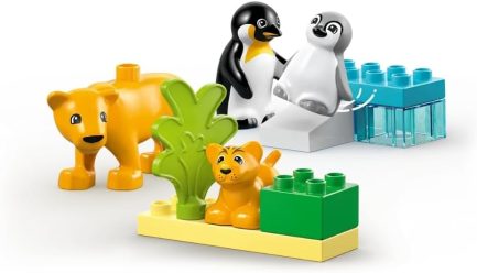 Lego Duplo Wild Animal Families: Penguins & Lions για 2+ Ετών 10τμχ (10442) - Image 5