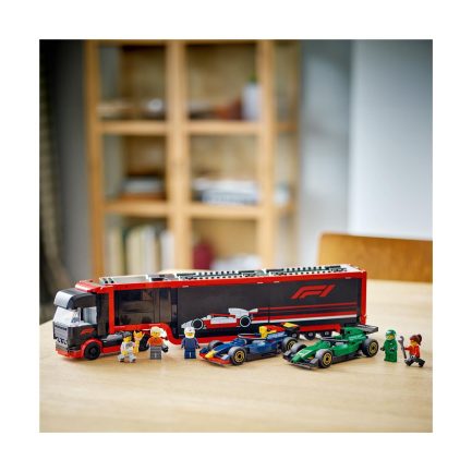 LEGO® City: F1® Truck with RB20 & AMR24 F1® Cars (60445) - Image 6