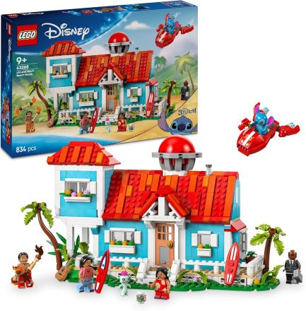 Lego Disney Lilo and Stitch Beach House για 9+ Ετών 834τμχ (43268)