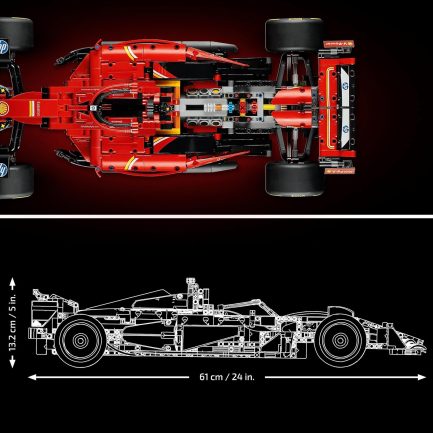 Lego Technic Ferrari SF-24 F1 Car για 18+ Ετών (42207) - Image 3