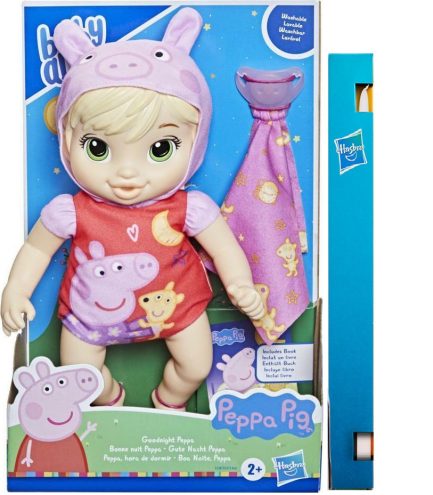 Παιχνιδολαμπάδα Hasbro Baby Alive Goodnight Peppa Doll για 2+ Ετών (F2387)