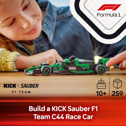 LEGO® Speed Champions: Kick Sauber F1® Team C44 Race Car 259τμχ (77247) - Image 2