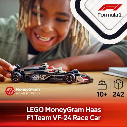 LEGO® Speed Champions: Moneygram Haas F1® Team Vf-24 Race Car 242τμχ (77250) - Image 2