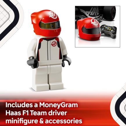 LEGO® Speed Champions: Moneygram Haas F1® Team Vf-24 Race Car 242τμχ (77250) - Image 4