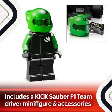 LEGO® Speed Champions: Kick Sauber F1® Team C44 Race Car 259τμχ (77247) - Image 4