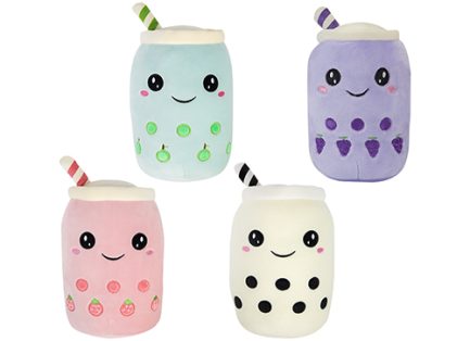 Λούτρινο Pms Boba Bubble Tea Plush 20CM Cream (PM456166) & Δώρο Λαμπάδα - Image 2