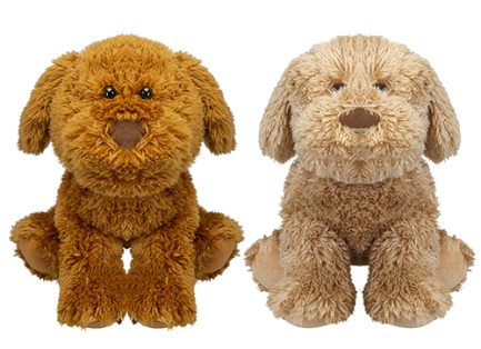 Λούτρινο PMS Σκυλάκι Fluffy Doodle Pup 30cm 1τμχ – (PM471655) (Τυχαία επιλογή χρώματος)