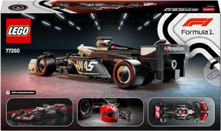 LEGO® Speed Champions: Moneygram Haas F1® Team Vf-24 Race Car 242τμχ (77250) - Image 7