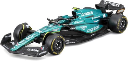 Bburago  Formula 1 Aston Martin F1 Team AMR23 - F. Alonso 14 Season 2023 - Scale 1:43 (18-38090) - Image 2