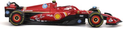 Bburago 1/43 - SF-24 for Scuderia Ferrari F1 Team SF24 Signature F1 GP 2024 Collection - #55 Carlos Sainz - Scale 1:43 (18-36844) - Image 7